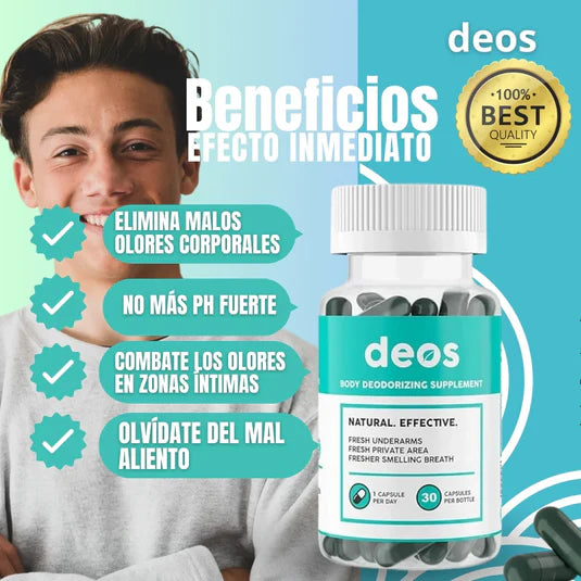 DEOS Suplemento Desodorante Interno