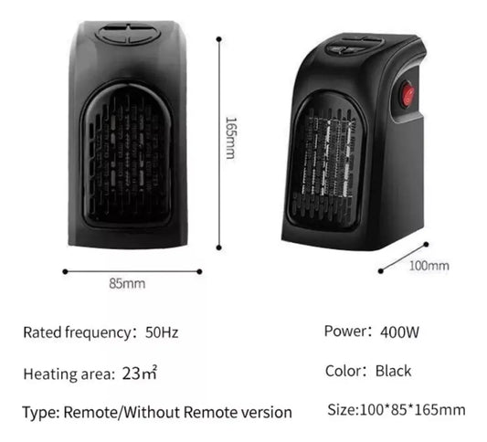 Calefactor Eléctrico 400w Handy Heater
