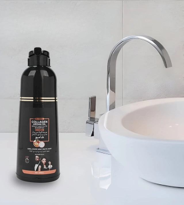 Shampoo Disaar Cubre Canas Color Negro