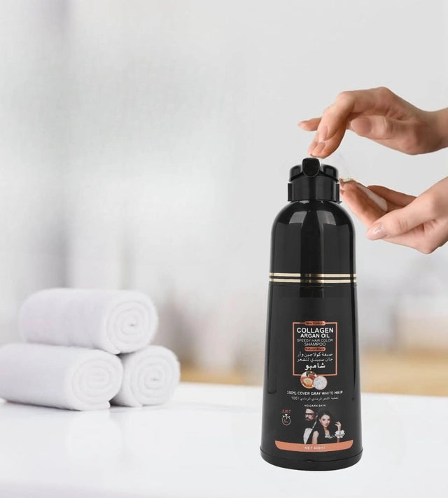 Shampoo Disaar Cubre Canas Color Negro