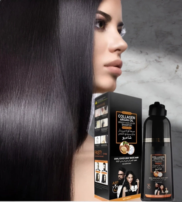 Shampoo Disaar Cubre Canas Color Negro